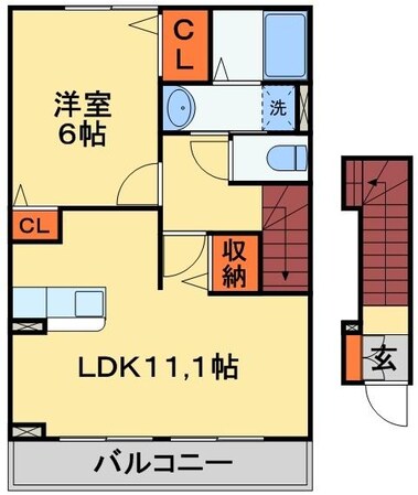 アルバシエロVの物件間取画像